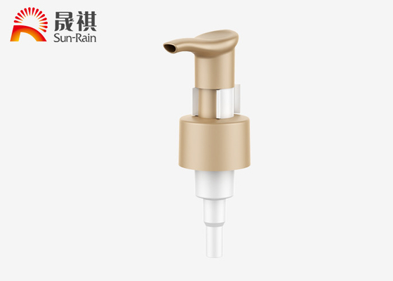 现货批发螺纹塑料乳液泵按压泵 沐浴露洗发露分装泵头液体分配器