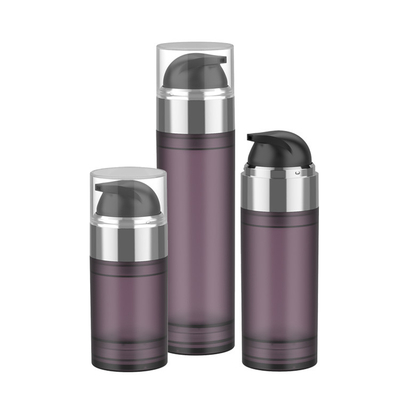 厂家新款男士洗面奶面霜真空瓶化妆品包材50ml80ml100mlPETG瓶