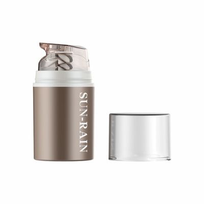120ml150ml200ml工厂全塑真空瓶化妆品分装瓶带盖子大容量护肤瓶