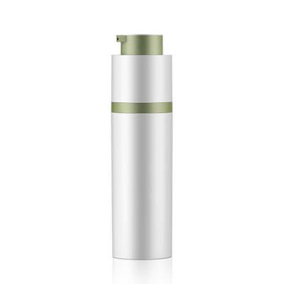 塑料双层旋转真空乳液瓶30ml升降电镀亮银泵头眼霜分装瓶15ml30ml50ml