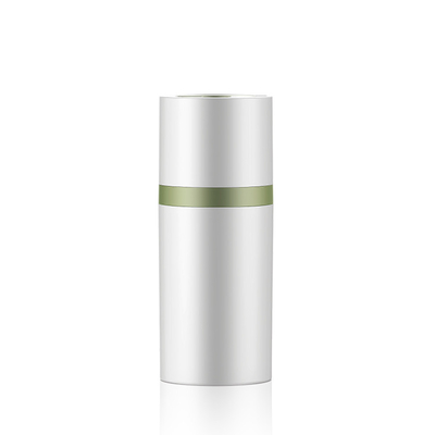 塑料双层旋转真空乳液瓶30ml升降电镀亮银泵头眼霜分装瓶15ml30ml50ml