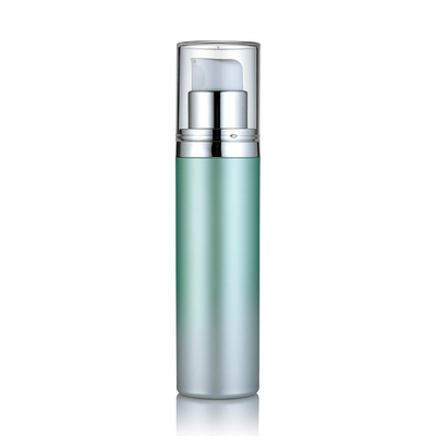 工厂批发生产30ml50ml厚壁化妆品真空瓶乳液瓶压嘴式AS透明乳液瓶