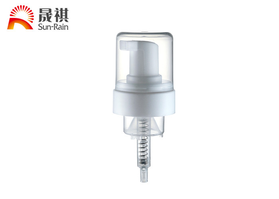 厂家批发洗面奶化妆品按压泵头泡沫分装瓶PP塑料按压式白色泡沫泵