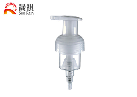 晟祺工厂供应白色塑料PP泡沫泵按压式起泡泵40/400洗面奶泡沫泵