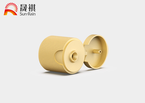 18mm20mm24mm牙口塑料翻盖 pp黑色白色透明翻盖碟盖掀盖沐浴乳