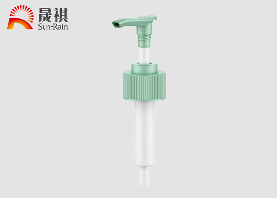 现货批发新款PP塑料乳液泵 按压式乳液泵 洗手液沐浴露开关泵