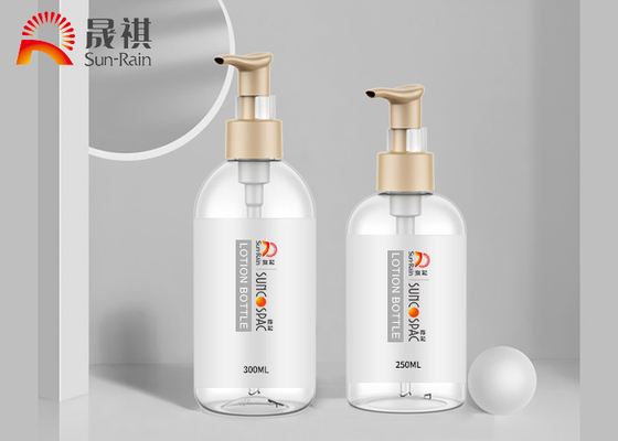 现货批发螺纹塑料乳液泵按压泵 沐浴露洗发露分装泵头液体分配器