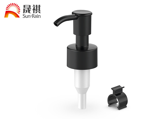 厂家现货24/28塑料PP洗手液泵 沐浴露洗发露按压泵 螺纹乳液泵