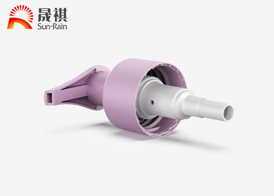 厂家批发24 28按压式沐浴露 洗发液 洗手液乳液泵 左右开关乳液泵