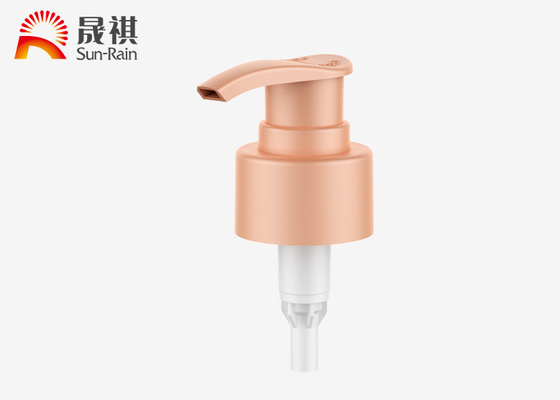 现货批发螺纹塑料乳液泵按压泵 沐浴露洗发露分装泵头液体分配器