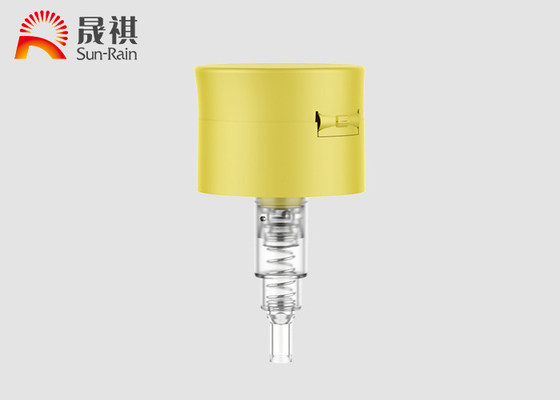 定制32/410卸甲油卸甲水爽肤水化妆品泵头可做颜色工艺卸妆油泵头