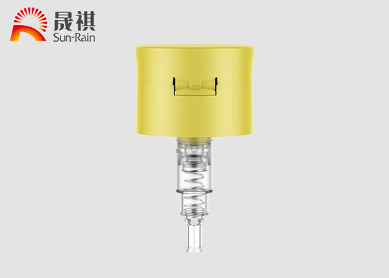 定制32/410卸甲油卸甲水爽肤水化妆品泵头可做颜色工艺卸妆油泵头